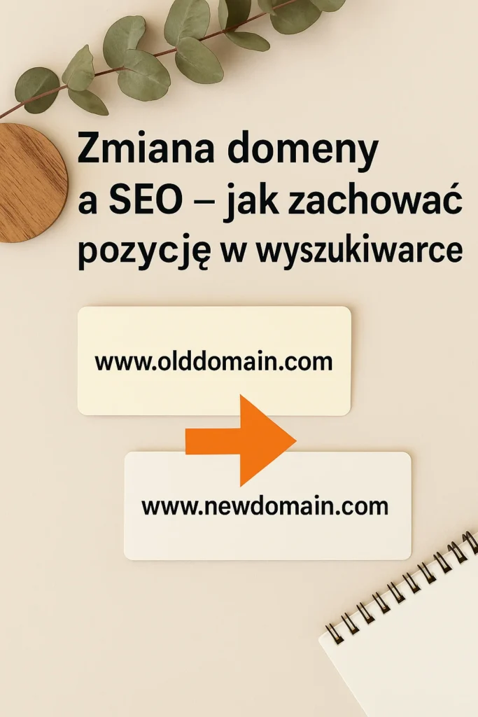 zmiana domeny seo